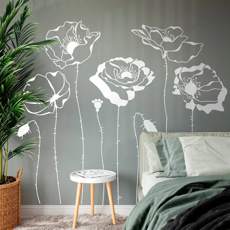 Monstera Thai Constellation - Poppys Flower Wall Decals Plant Vinyl