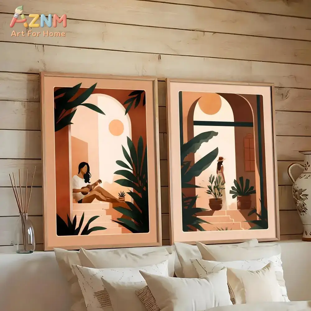 AZNM Terracotta Boho Mediterra - Plant Parenting review and price