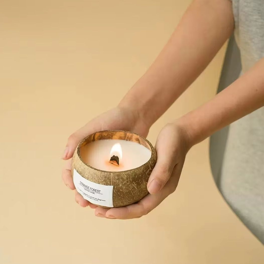 Natural Coconut Shell Scented  - Plant Parenting review and price