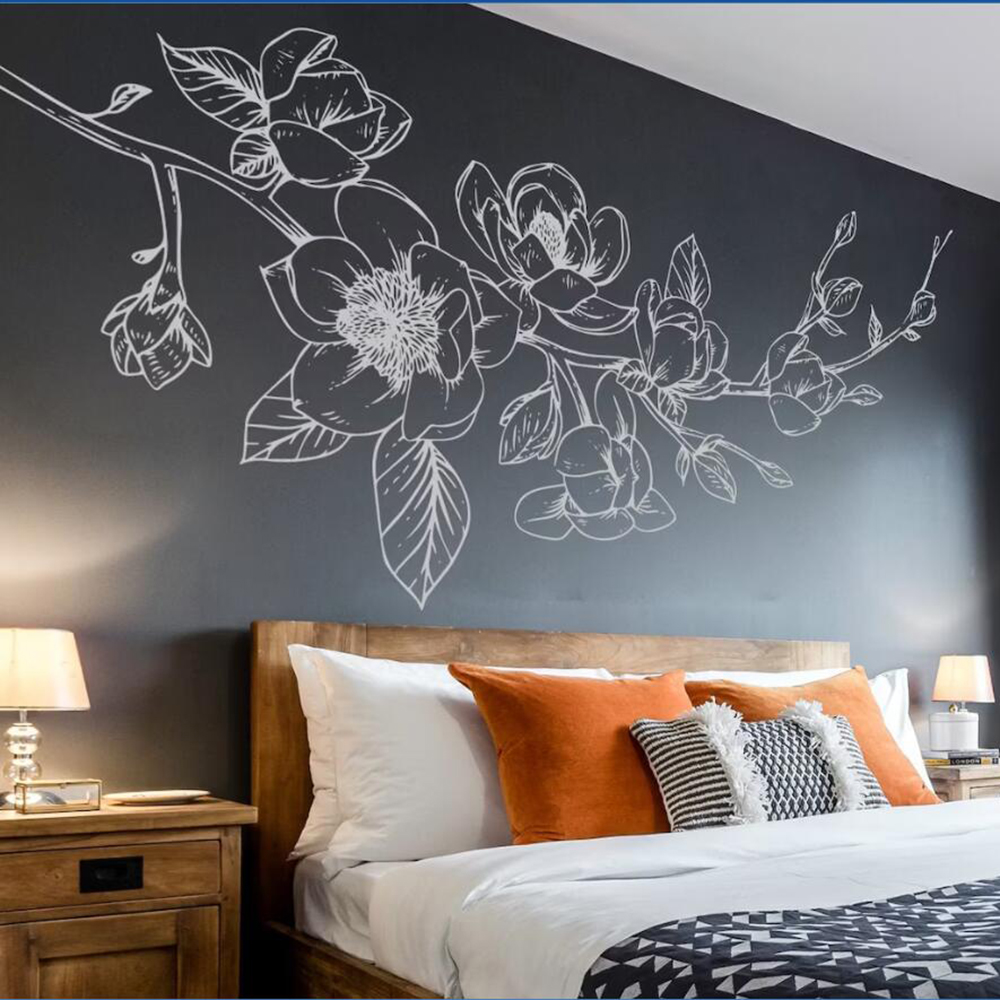 Large Magnolia Flowers Wall St - Monstera Thai Constellation review and price
