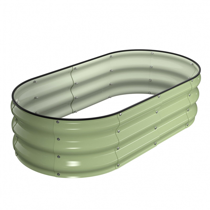 1PCS Oval-shaped Galvanized St - Plant Parenting review and price