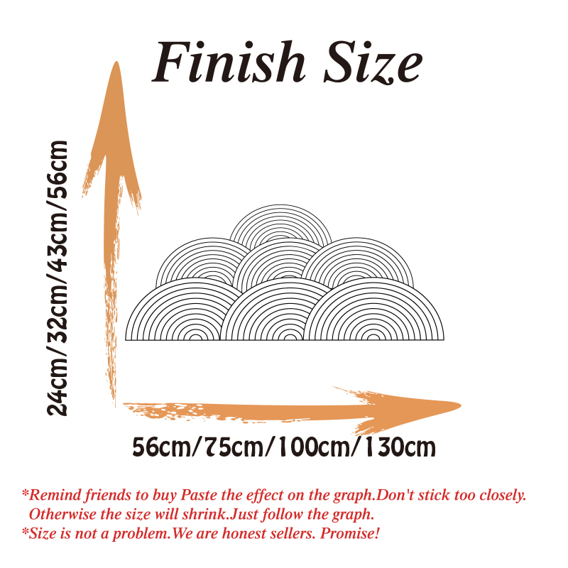 Large Semicircle Shaped Wall S - Monstera Thai Constellation review and price