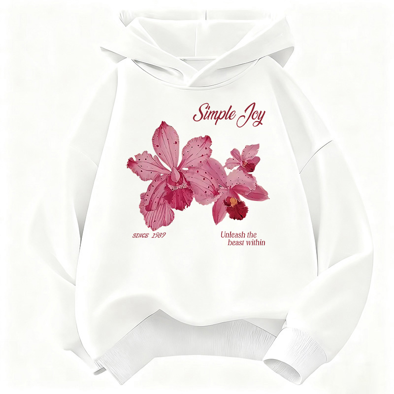 Graphic Pullover Flower Design - Plant Parent Hoodie review and price