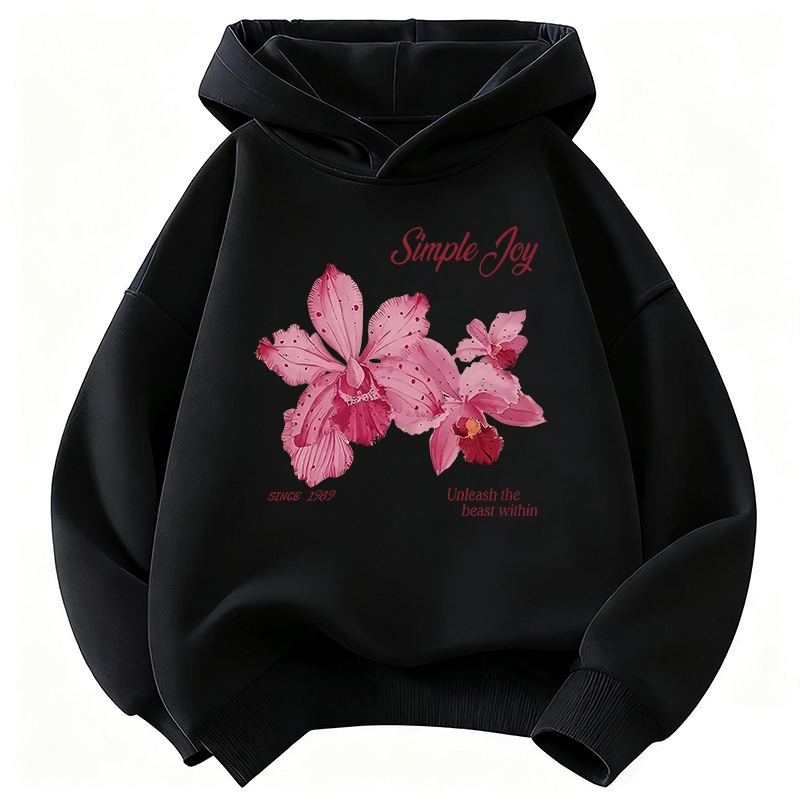 Graphic Pullover Flower Design - Plant Parent Hoodie review and price