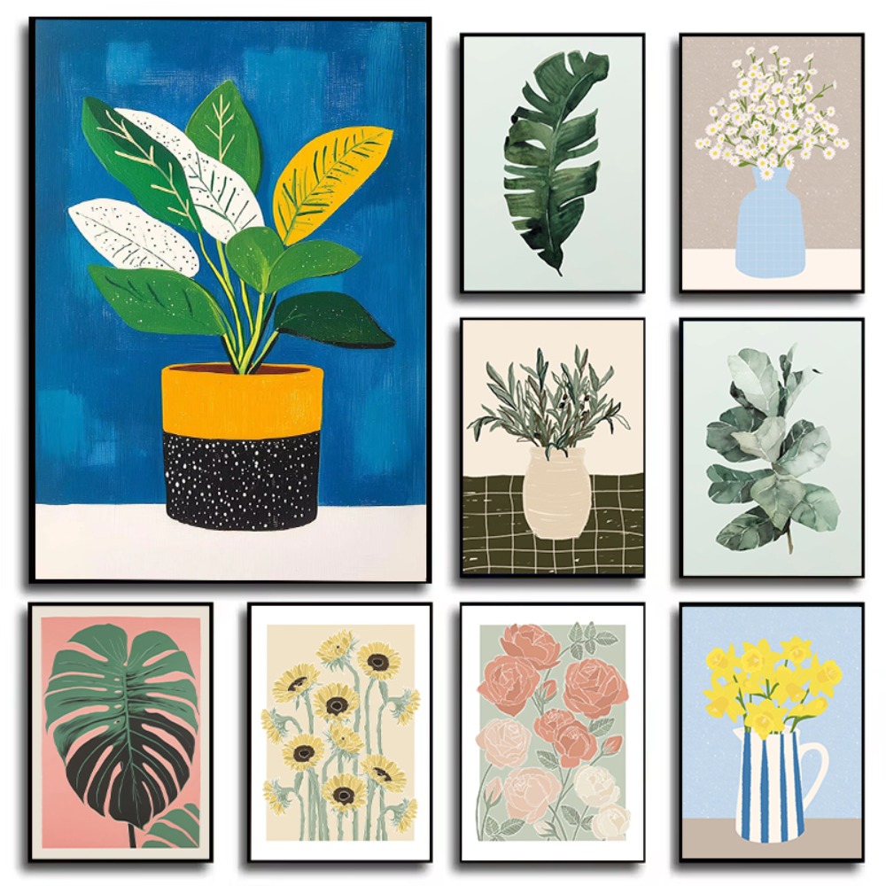 Garden Flower Vase Art Poster  - Plant Parenting review and price