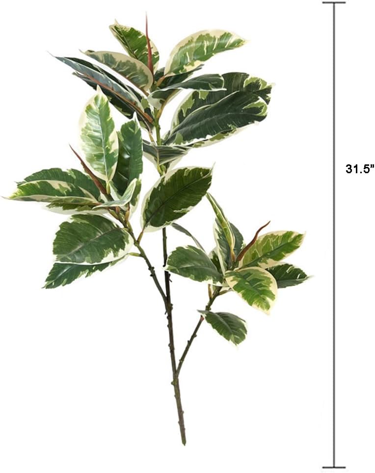 Ficus Tineke Artificial Plant  - Rubber Plant Ficus review and price