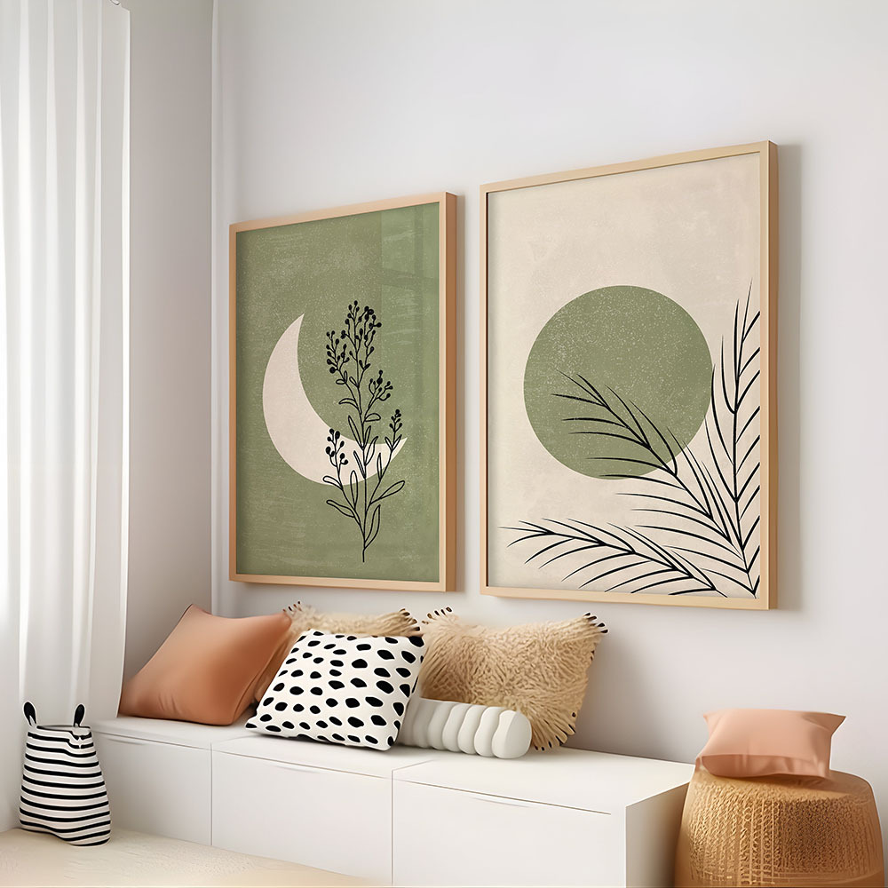 2pcs/set Bohemian Plant Moon S - Plant Parenting review and price