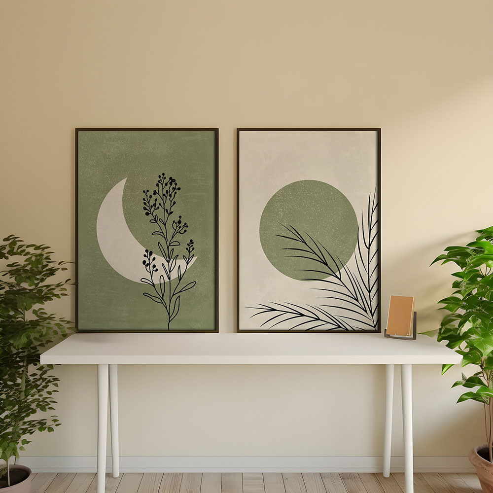 2pcs/set Bohemian Plant Moon S - Plant Parenting review and price