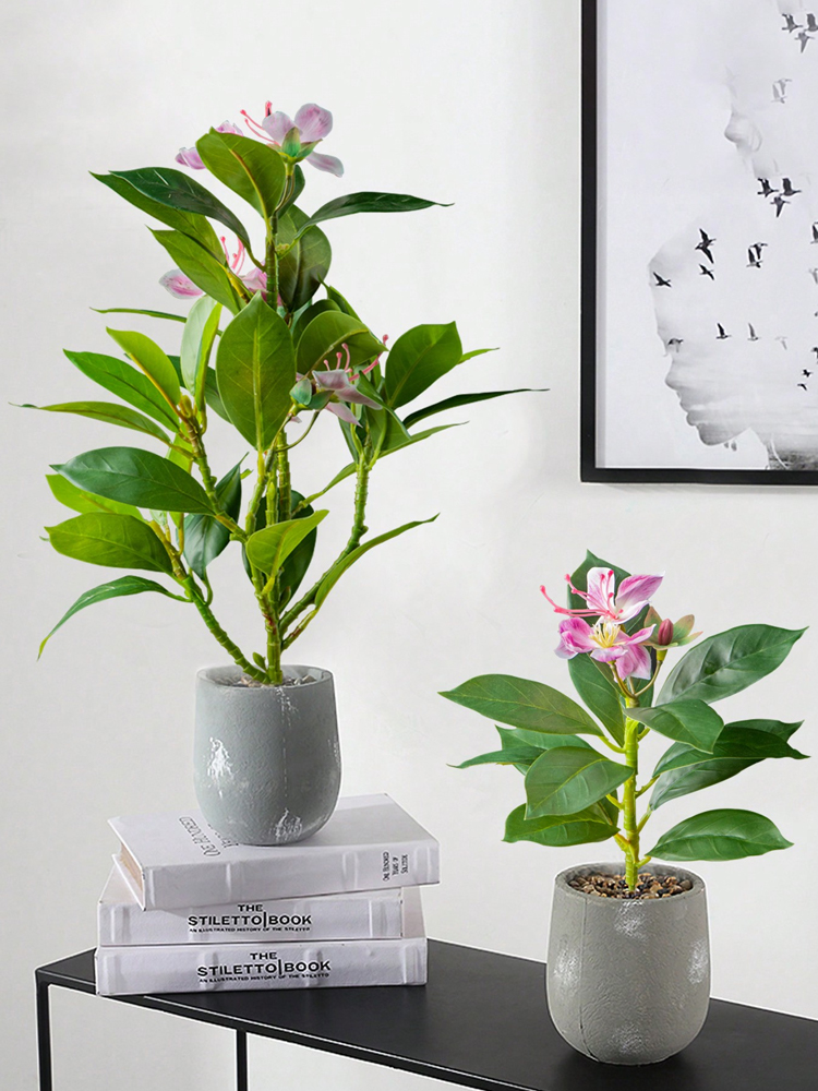 21-40cm Artificial Azaleas Pla - Rubber Plant Ficus review and price