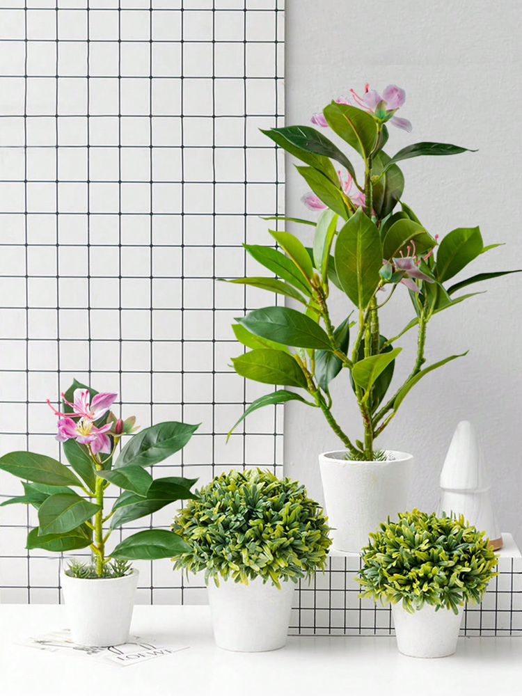 21-40cm Artificial Azaleas Pla - Rubber Plant Ficus review and price
