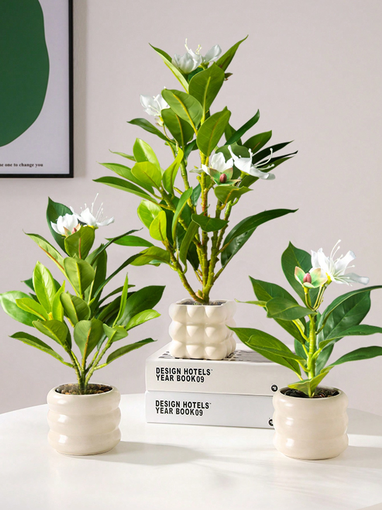 21-40cm Artificial Azaleas Pla - Rubber Plant Ficus review and price