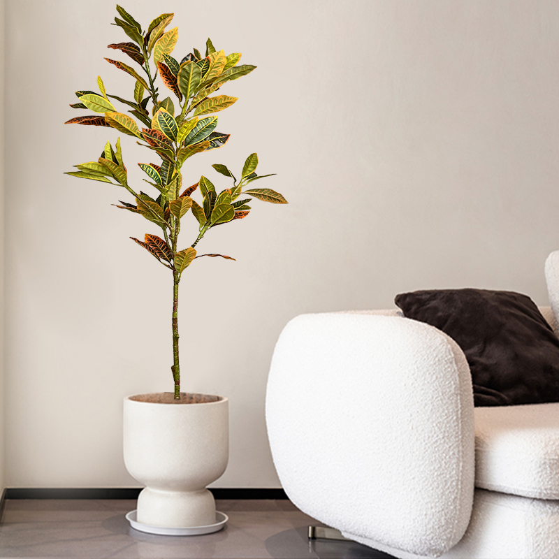 120cm Large Fake Ficus Tree Ar - Rubber Plant Ficus review and price