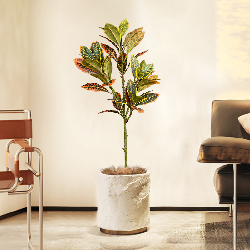 120cm Large Fake Ficus Tree Ar - Rubber Plant Ficus review and price