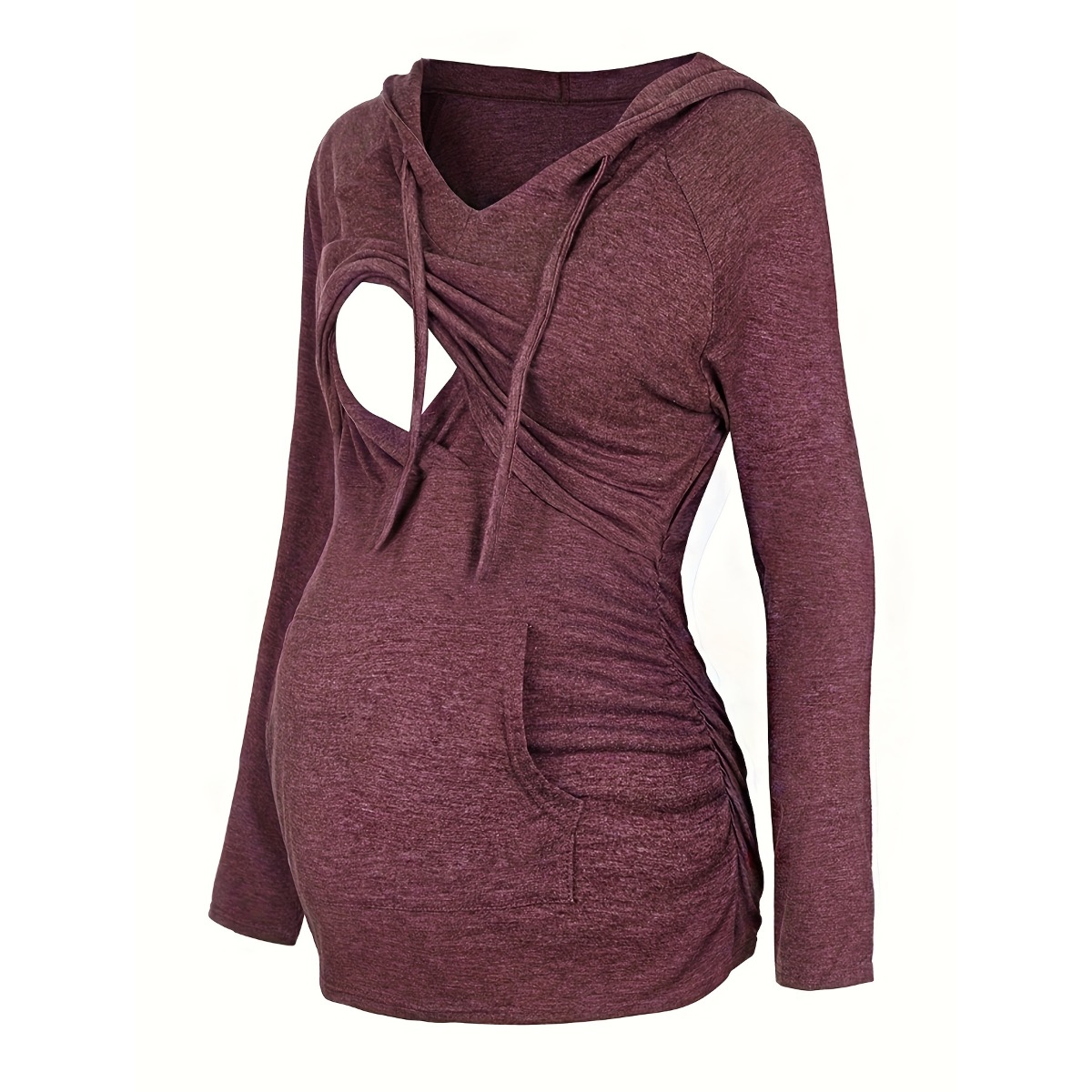 Women Maternity Hoodie Nursing - Plant Parent Hoodie review and price