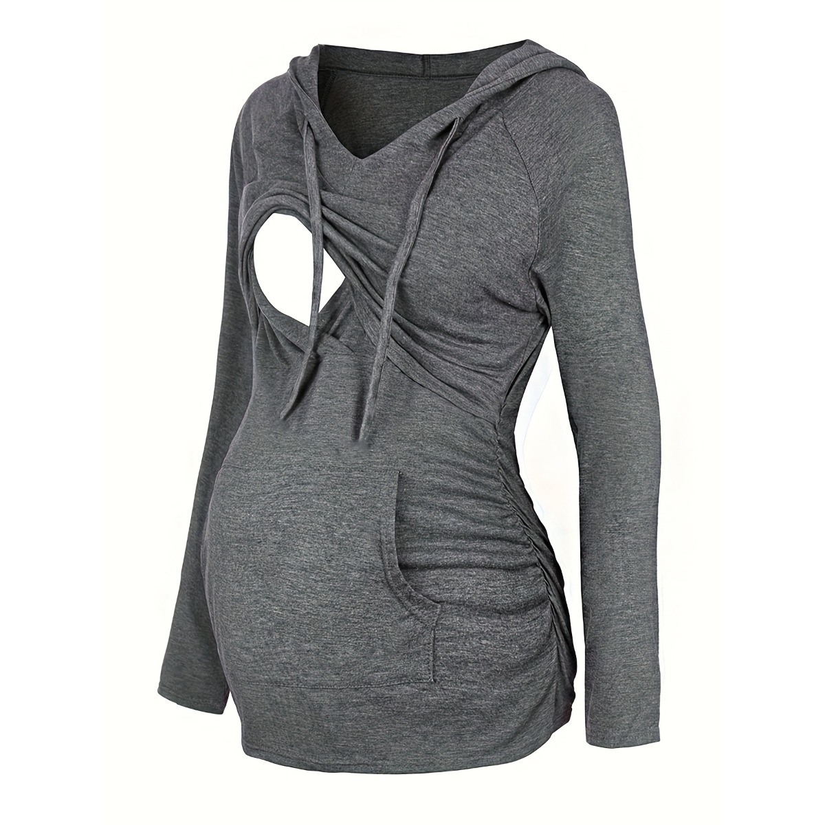 Women Maternity Hoodie Nursing - Plant Parent Hoodie review and price