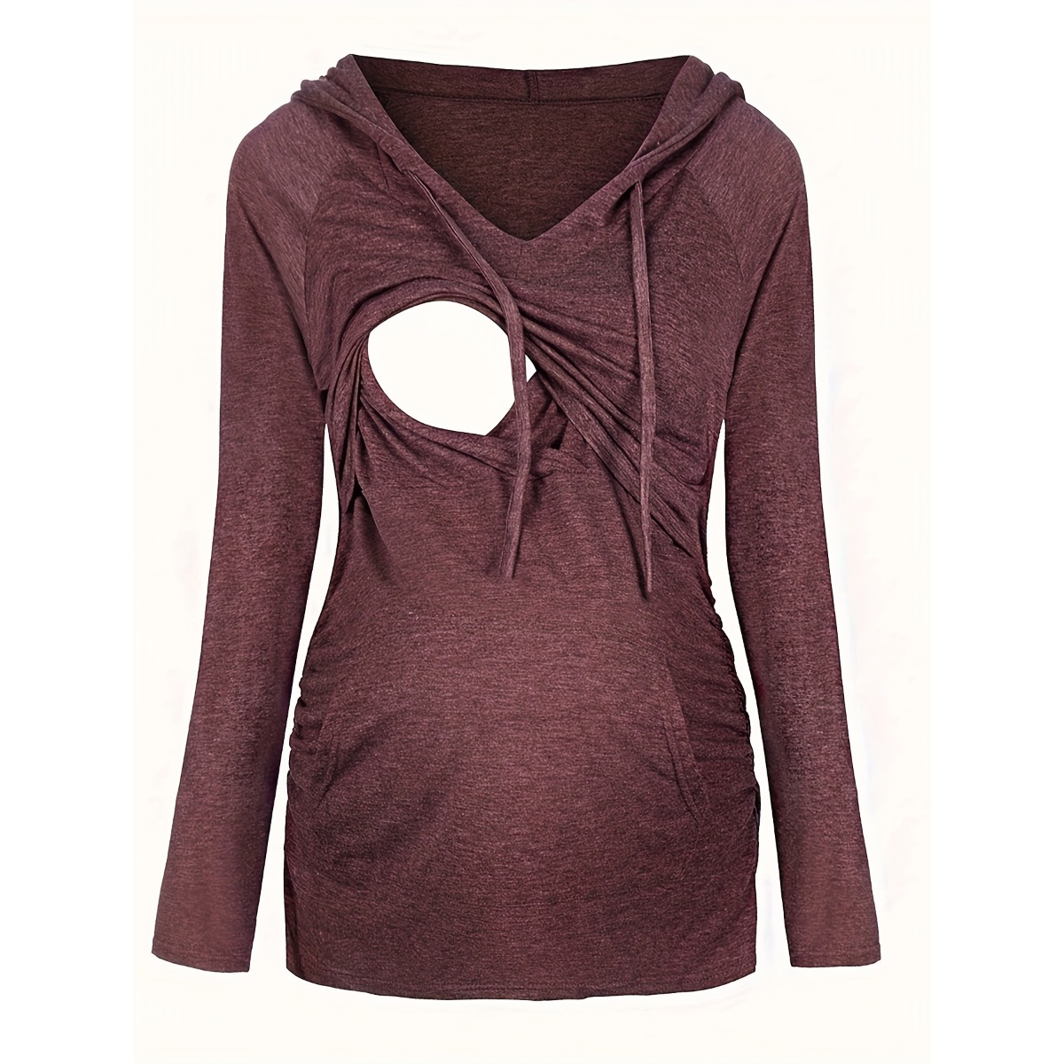 Women Maternity Hoodie Nursing - Plant Parent Hoodie review and price