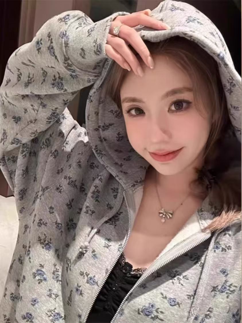 Korean Sweet College Women Swe - Plant Parent Hoodie review and price