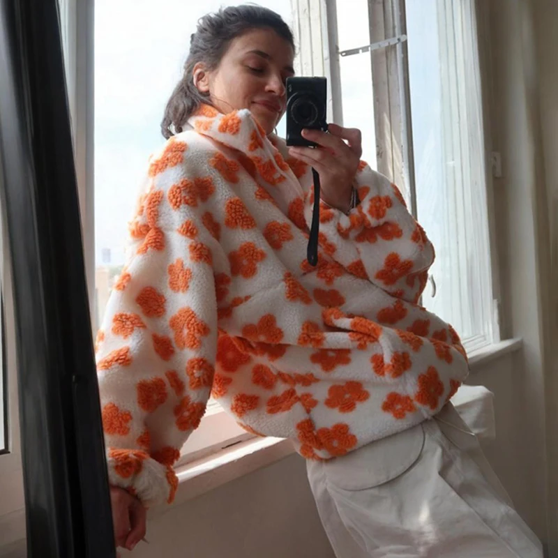Fleece Flower Sweatshirt For W - Plant Parent Hoodie review and price