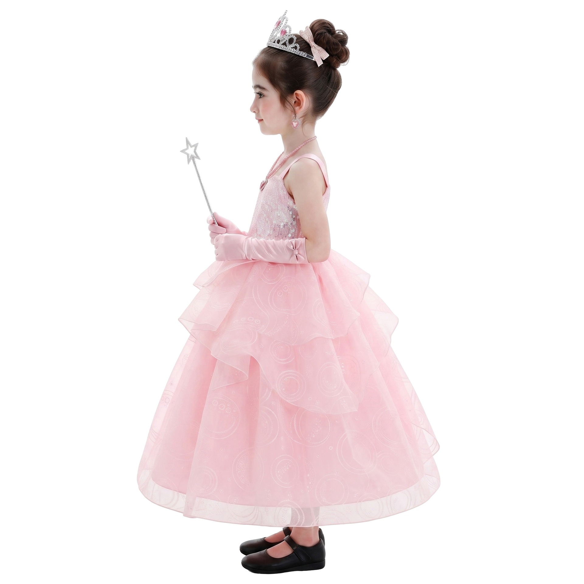 Girls Glinda Cosplay Pink Witc - Philodendron Pink Princess review and price