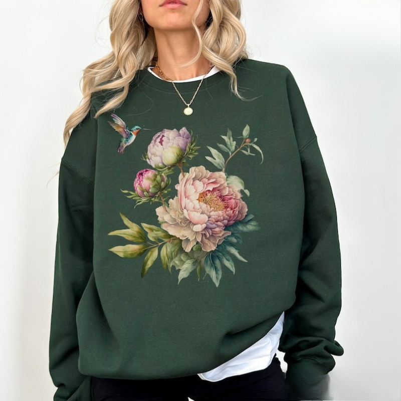 Autumn and Winter Floral Crewn - Plant Parent Hoodie review and price