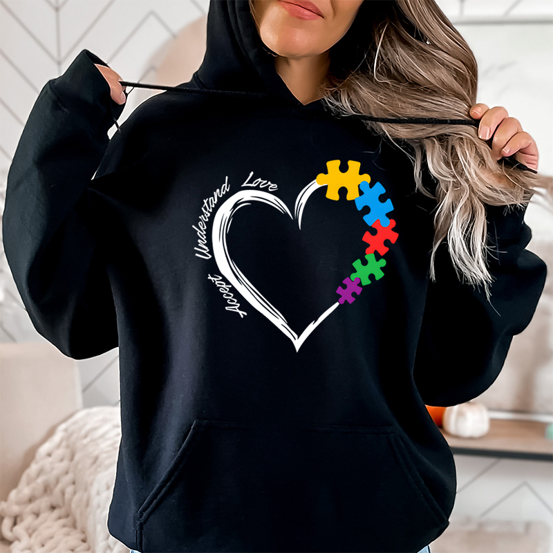 Autism Heart Accept Understand - Plant Parent Hoodie review and price