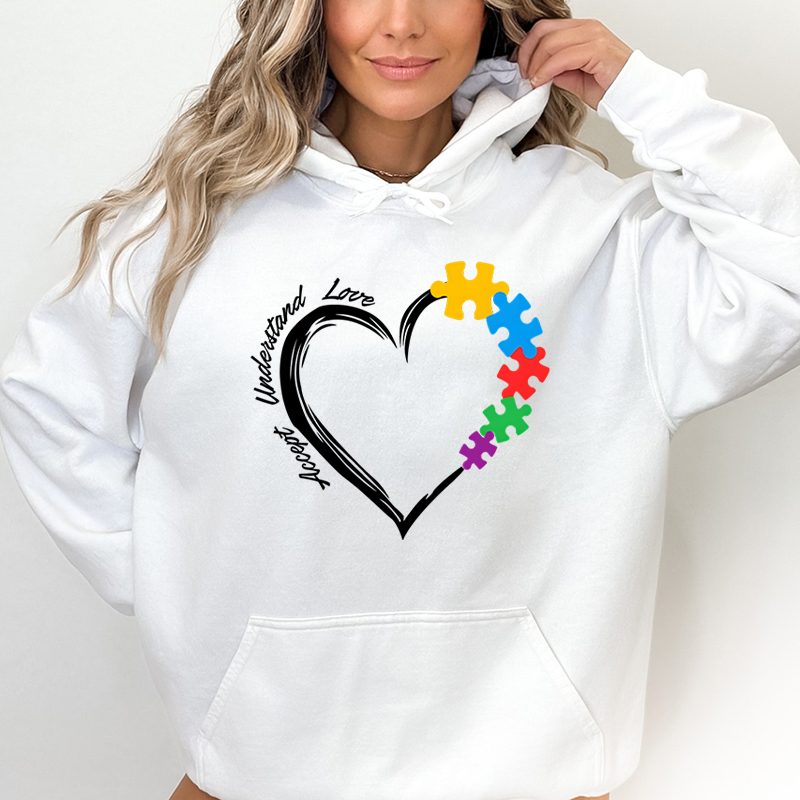 Autism Heart Accept Understand - Plant Parent Hoodie review and price