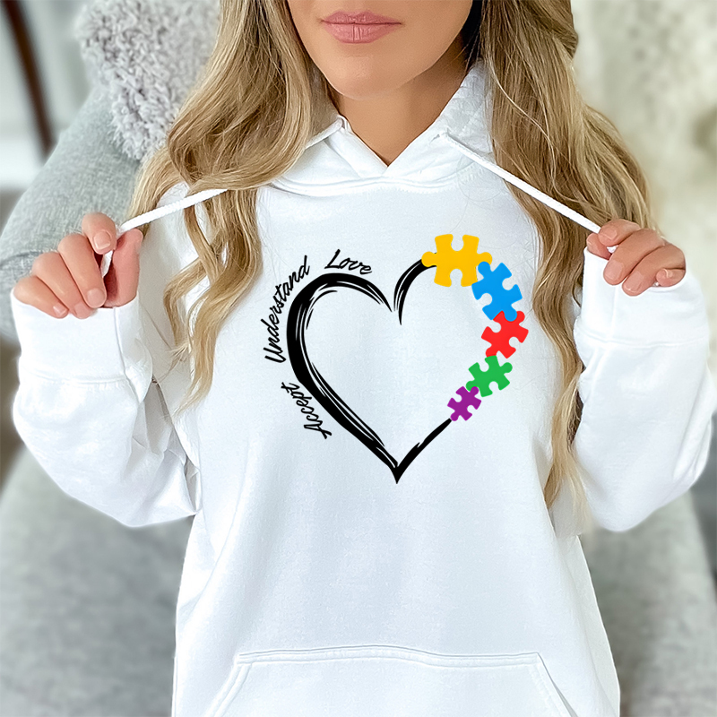 Autism Heart Accept Understand - Plant Parent Hoodie review and price