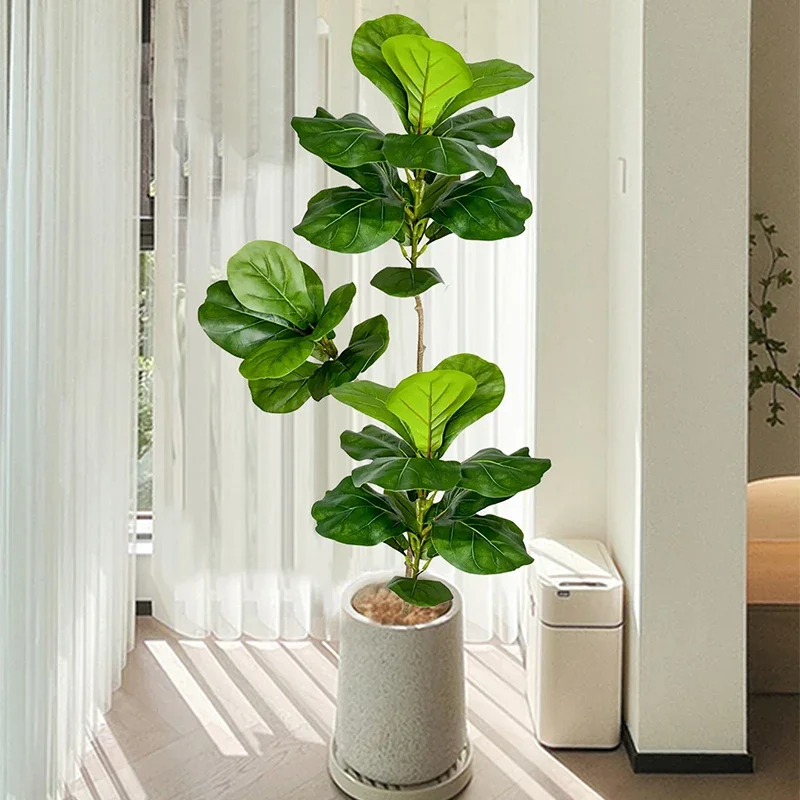 2-4.9FT Large Artificial Ficus - Rubber Plant Ficus review and price