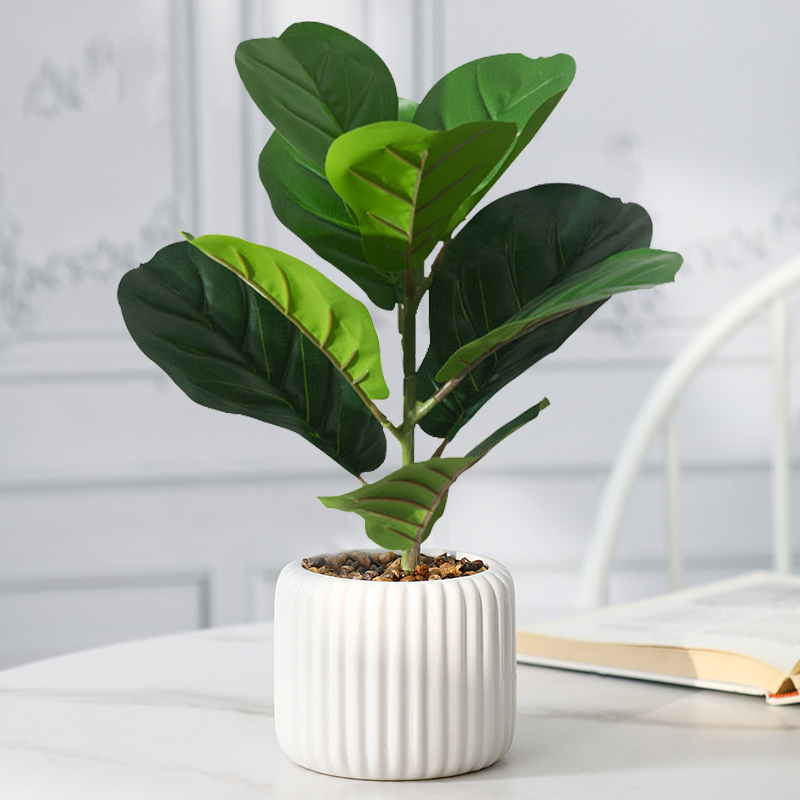 38cm Fake Ficus Tree Artificia - Rubber Plant Ficus review and price