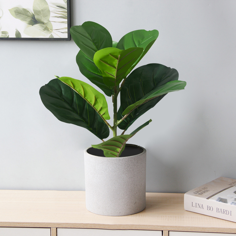 38cm Fake Ficus Tree Artificia - Rubber Plant Ficus review and price
