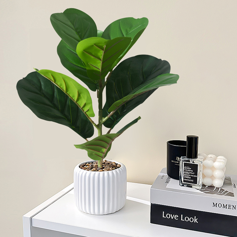38cm Fake Ficus Tree Artificia - Rubber Plant Ficus review and price