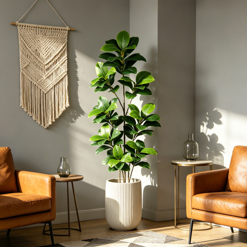 74-140cm Large Artificial Bany - Rubber Plant Ficus review and price