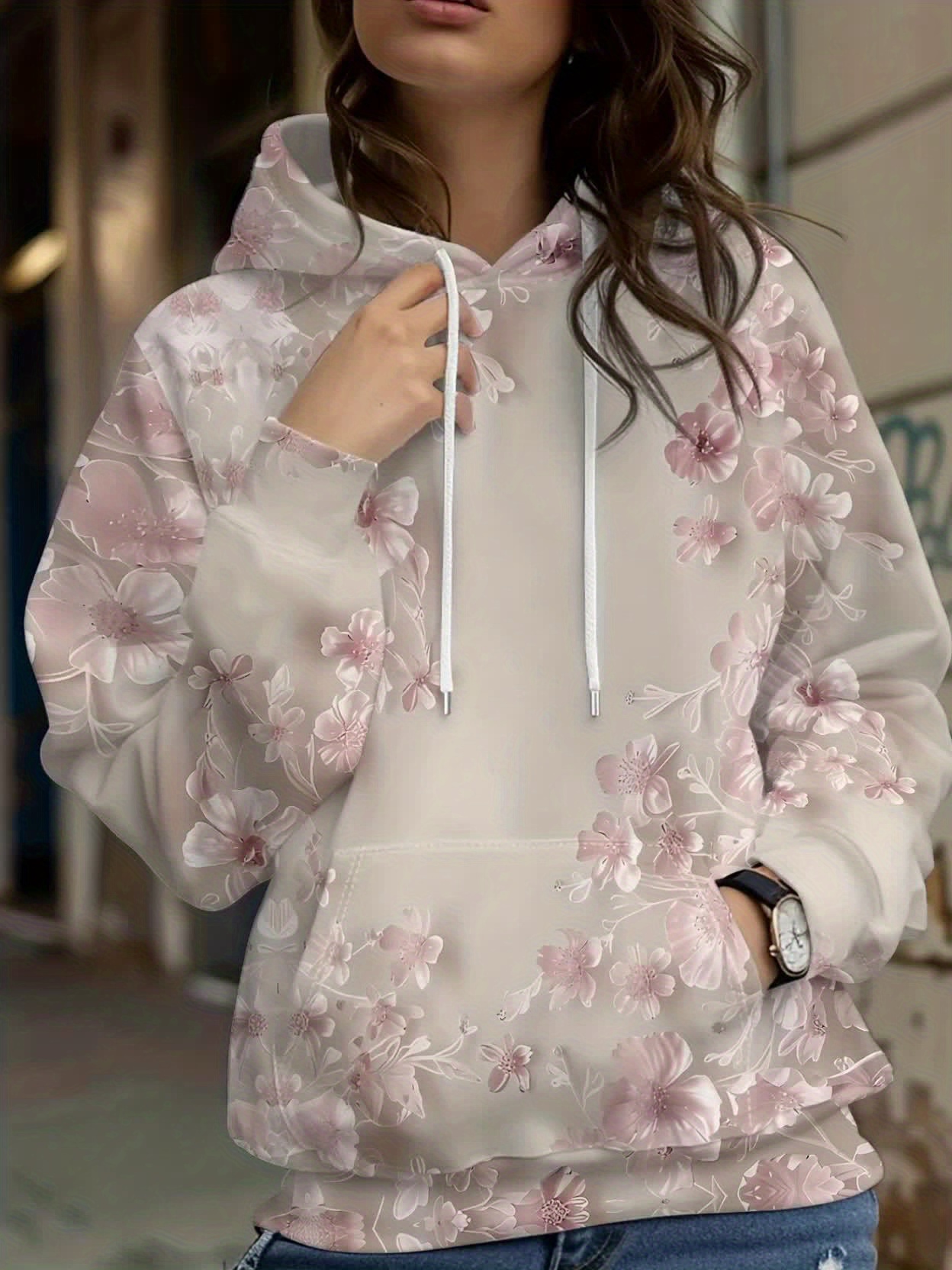 Casual French Flower Hoodie To - Plant Parent Hoodie review and price