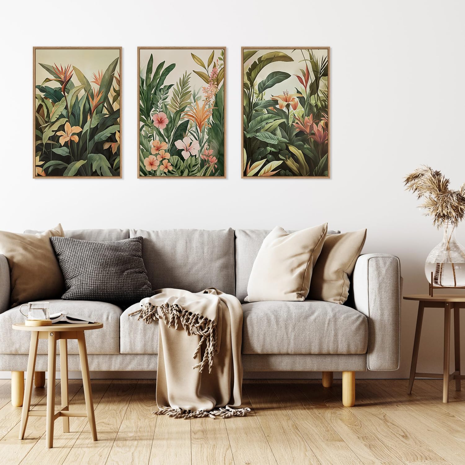 3pcs/set frameless Canvas Pain - Plant Parenting review and price