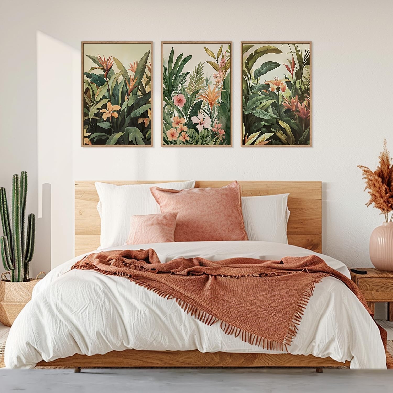 3pcs/set frameless Canvas Pain - Plant Parenting review and price