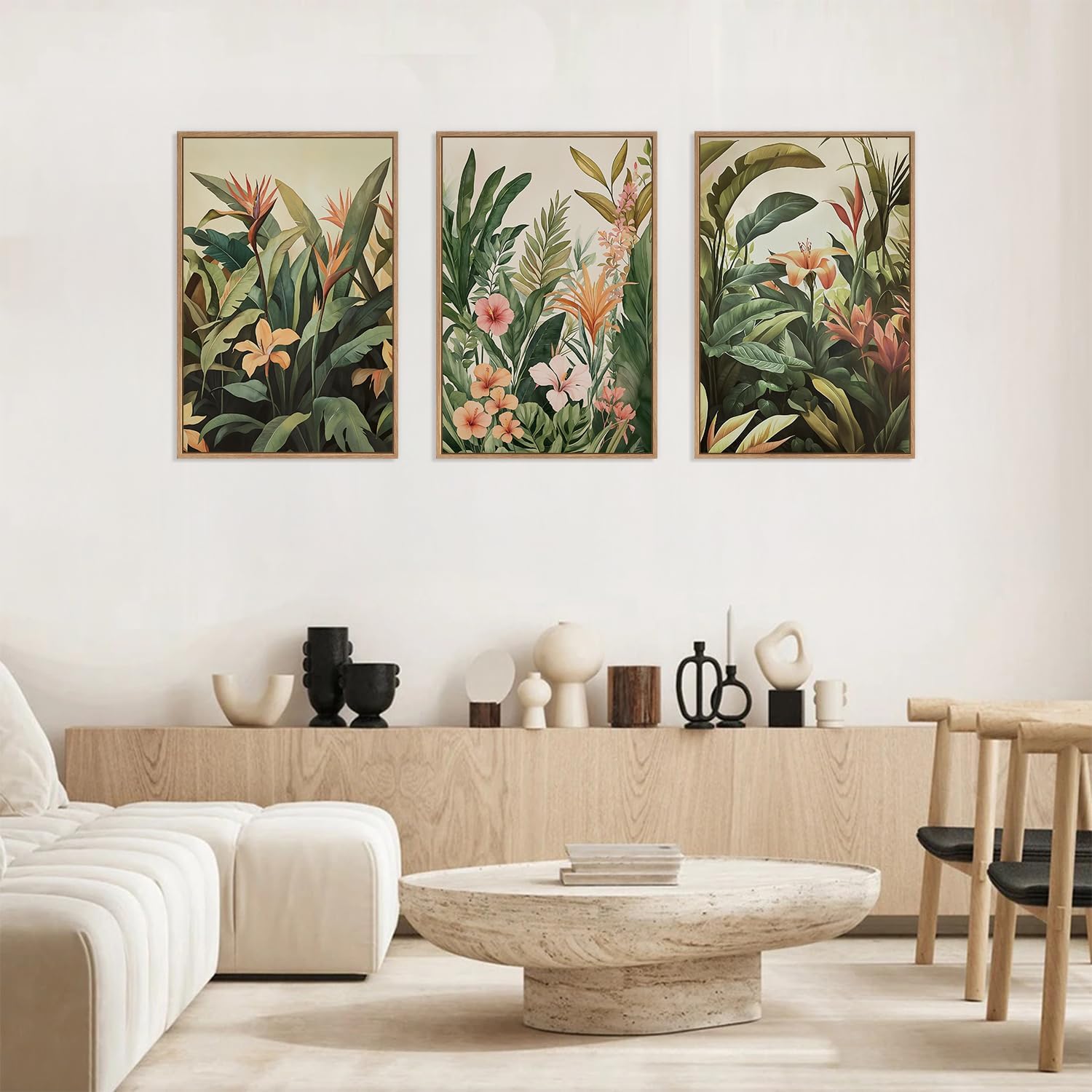 3pcs/set frameless Canvas Pain - Plant Parenting review and price
